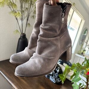 Women's Spanish Suede Ankle Boots